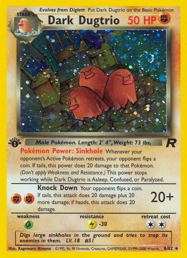 Dark Dugtrio [1st Edition] #6