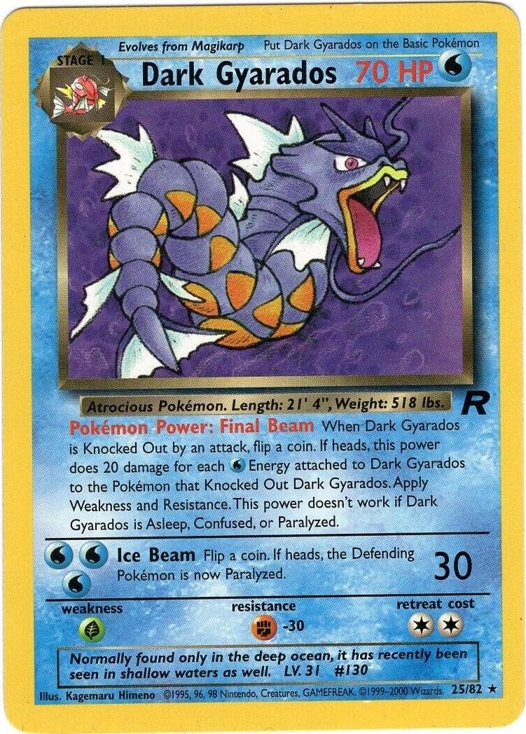 Dark Gyarados #25