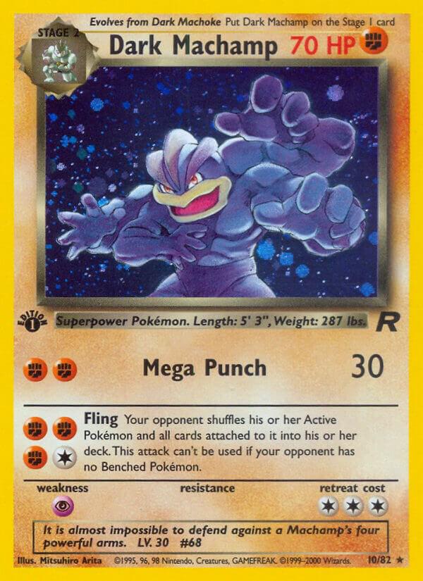 Dark Machamp [1st Edition] #10