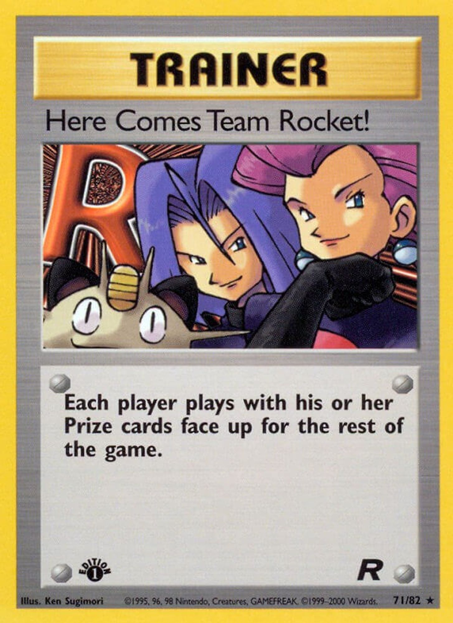 Here Comes Team Rocket [1st Edition] #71