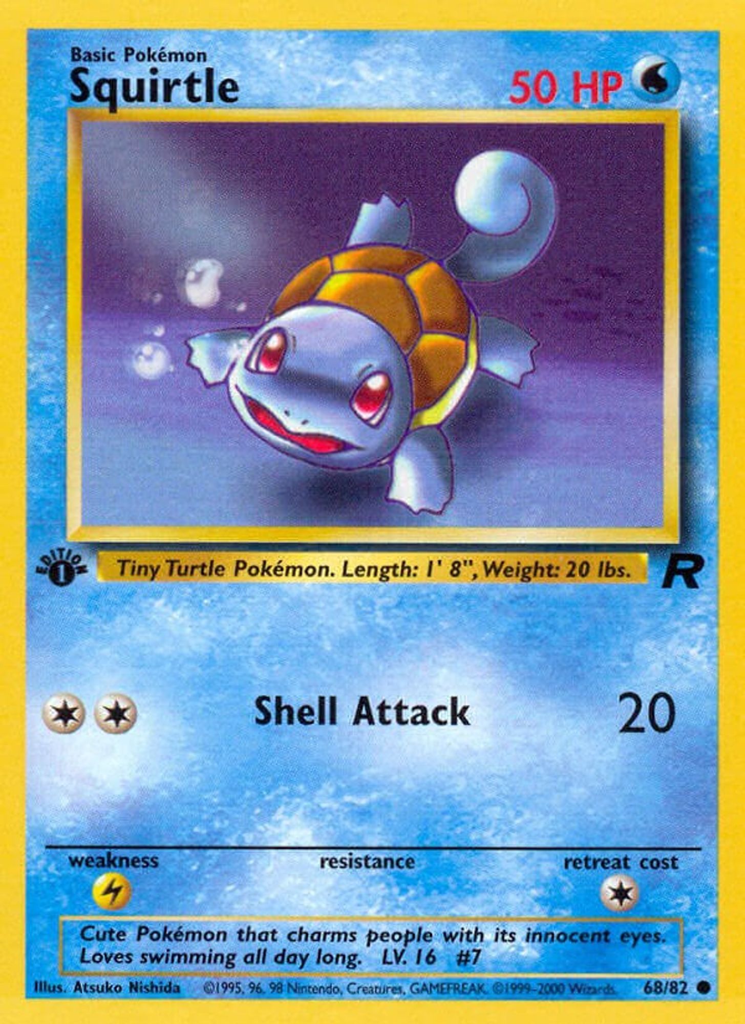 Squirtle [1st Edition] #68
