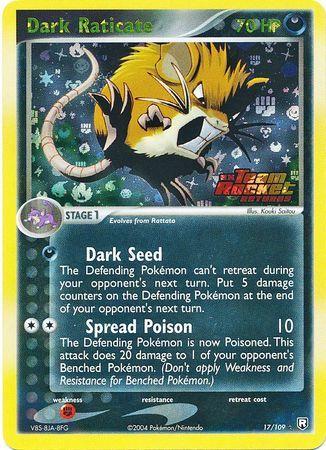 Dark Raticate [Reverse Holo] #17
