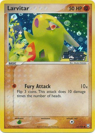 Larvitar [Reverse Holo] #62
