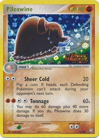 Piloswine [Reverse Holo] #13
