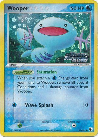 Wooper [Reverse Holo] #81