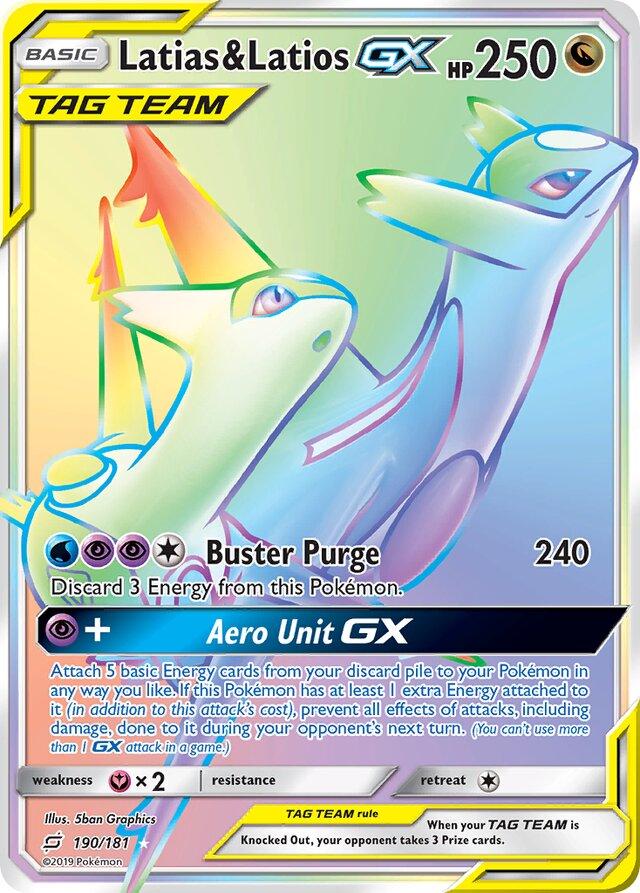 Latias & Latios GX #190
