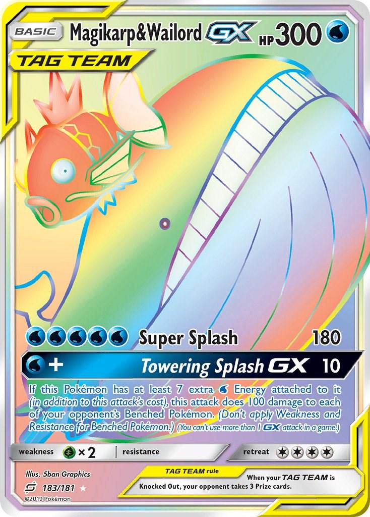 Magikarp & Wailord GX #183