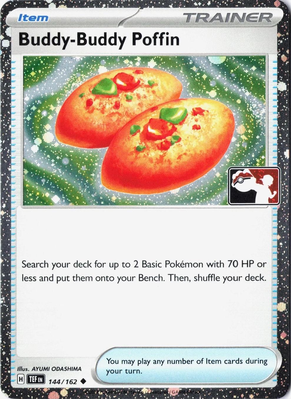 Buddy-Buddy Poffin [Prize Pack Cosmos Holo] #144