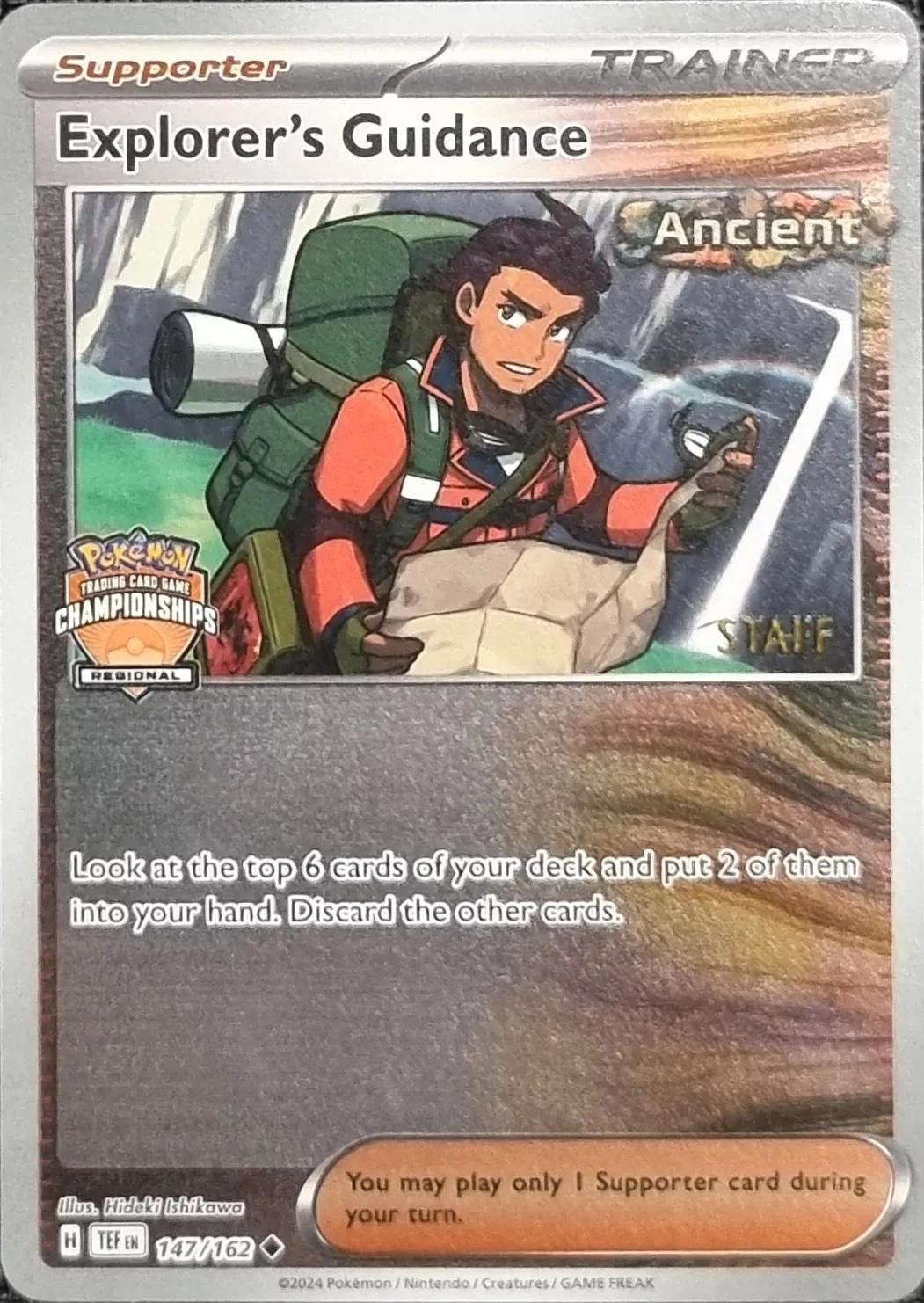 Explorer's Guidance [Regional Championships Staff] #147