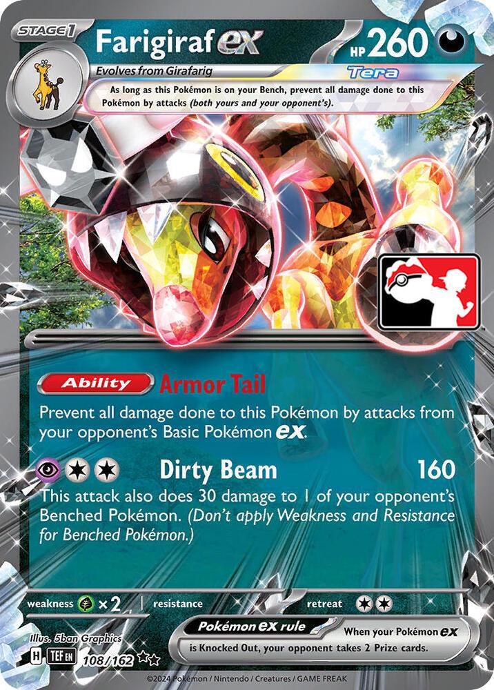 Farigiraf Ex [Prize Pack] #108