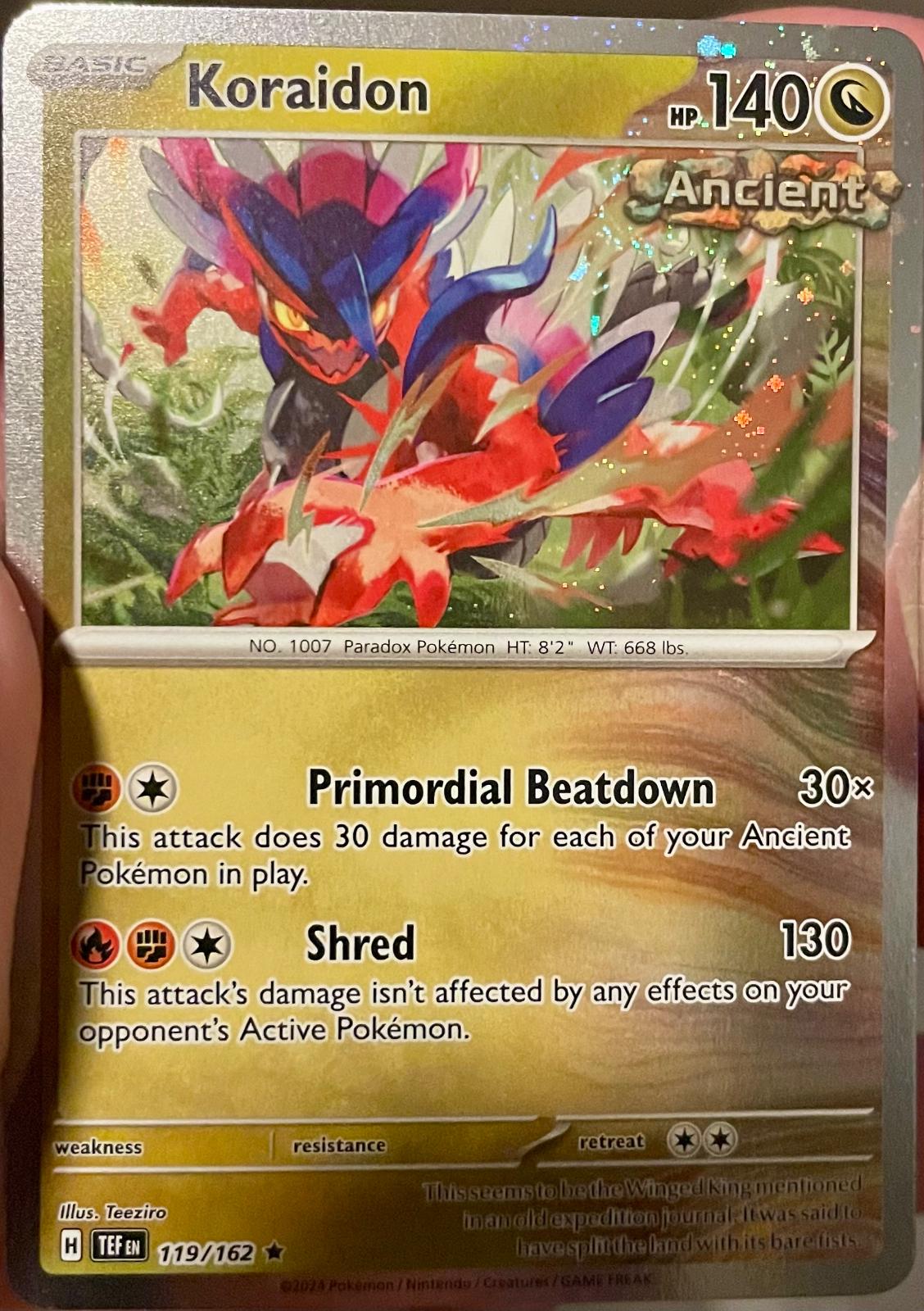 Koraidon [Cosmos Holo] #119