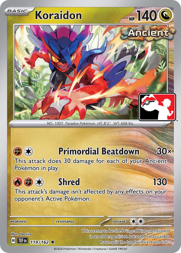 Koraidon [Prize Pack] #119