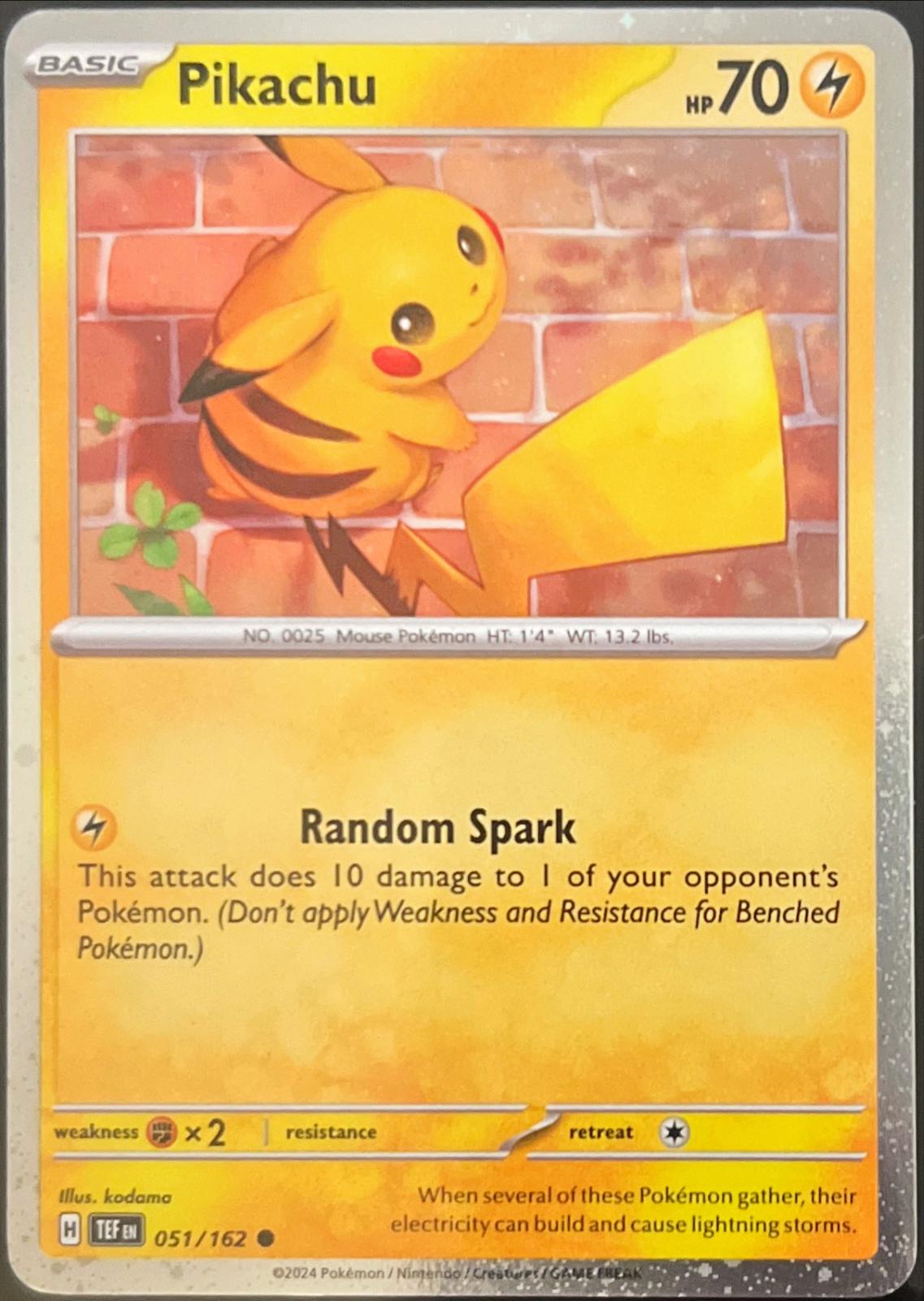 Pikachu [Cosmos Holo] #51