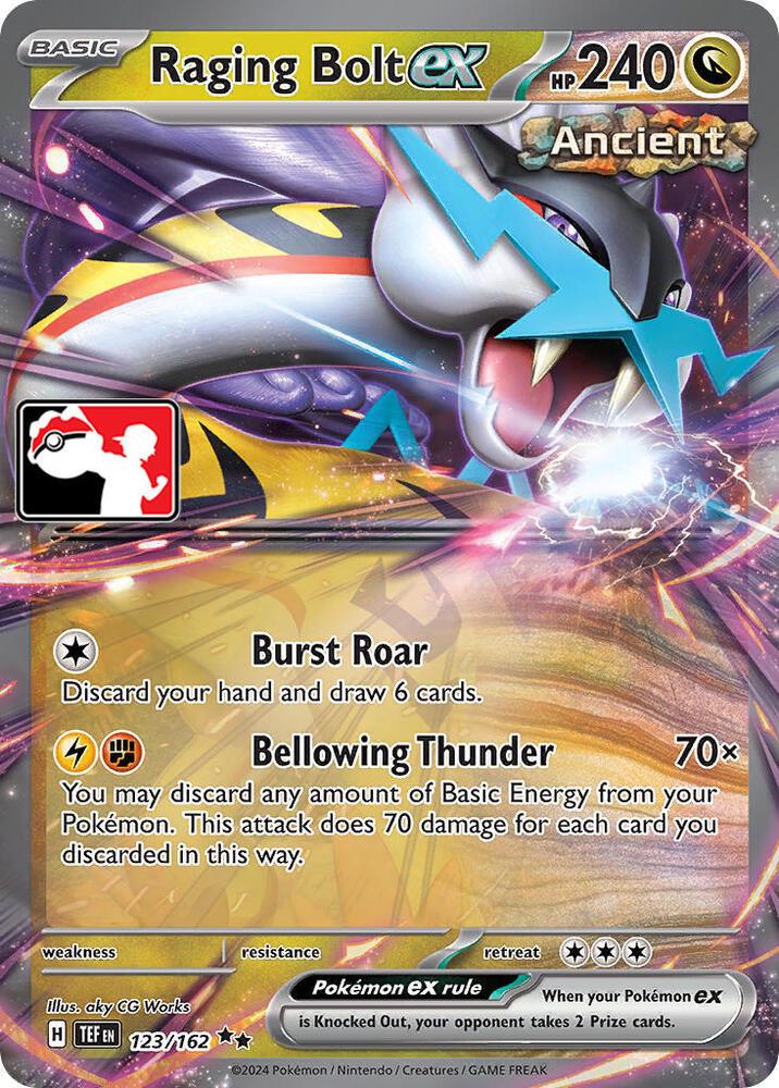 Raging Bolt Ex [Prize Pack] #123