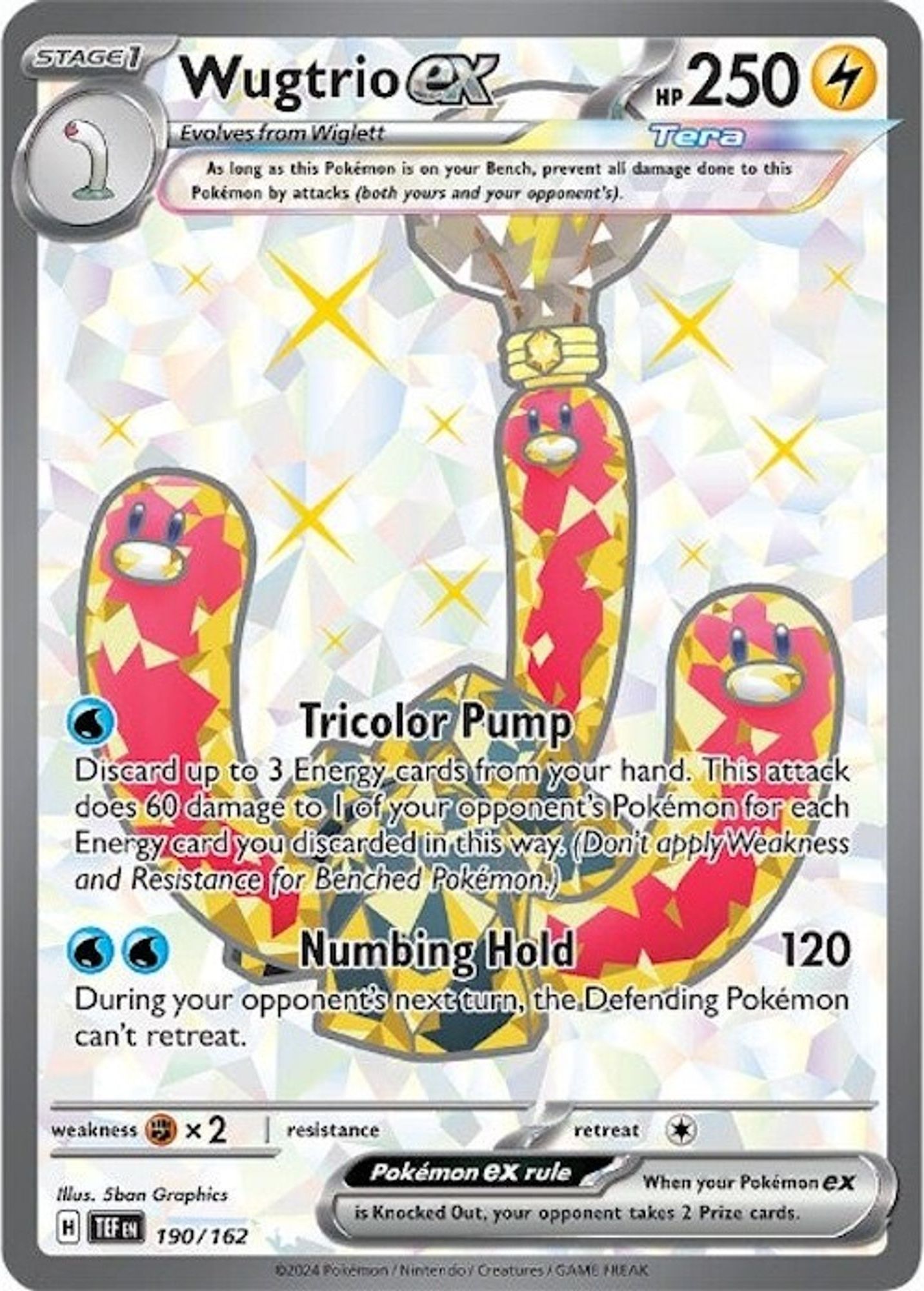 Wugtrio ex #190