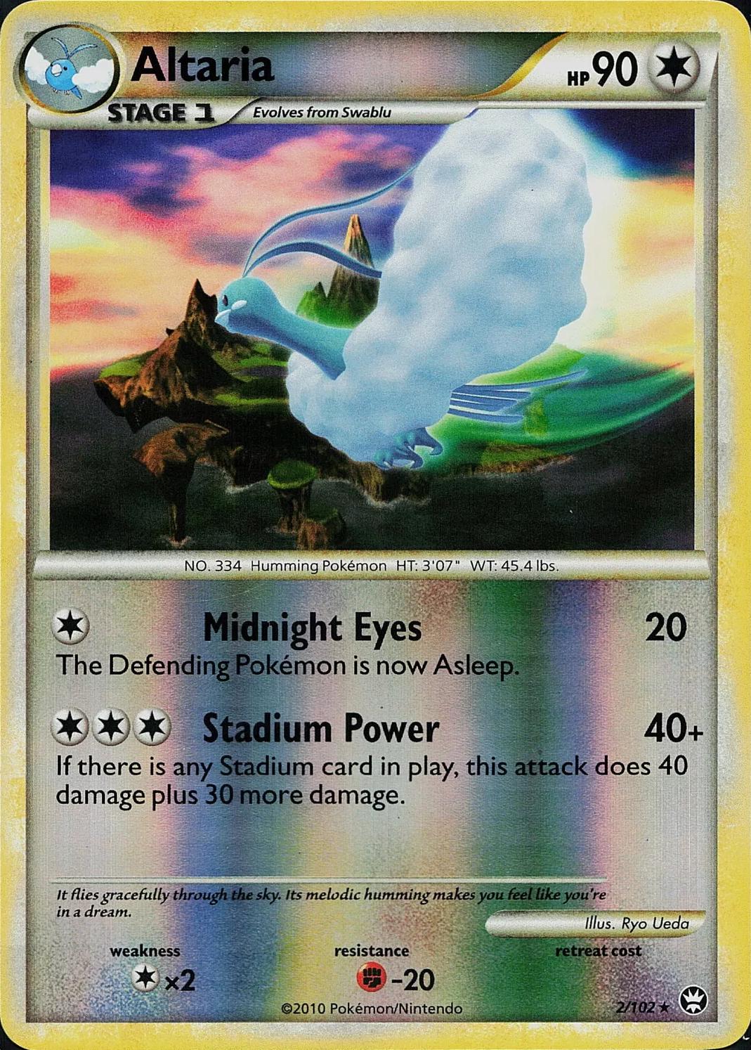 Altaria [Reverse Holo] #2