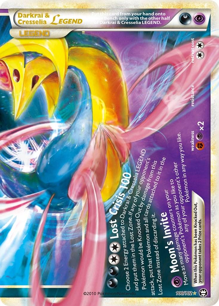 Darkrai & Cresselia LEGEND #100