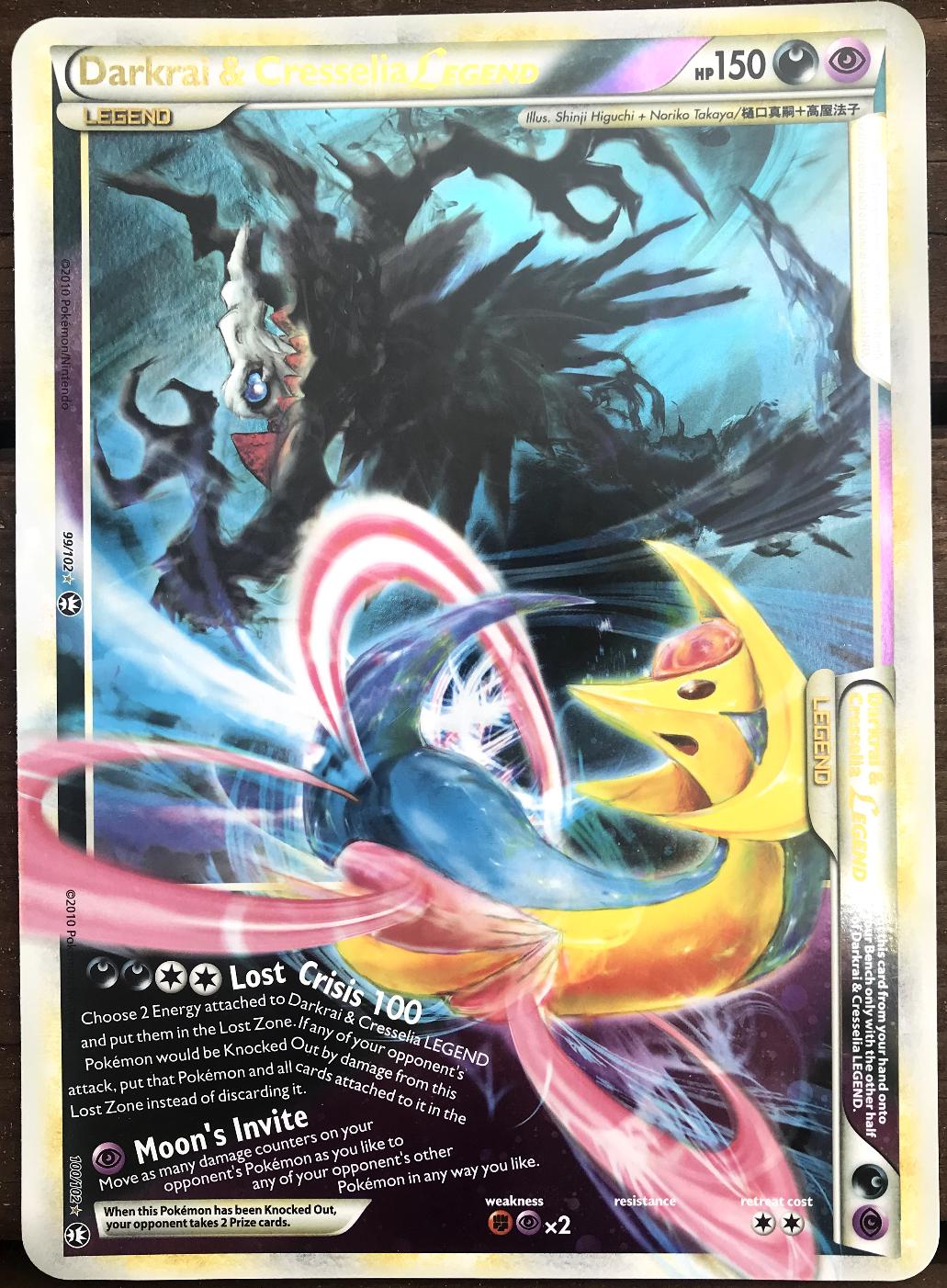 Darkrai & Cresselia Legend [Jumbo]