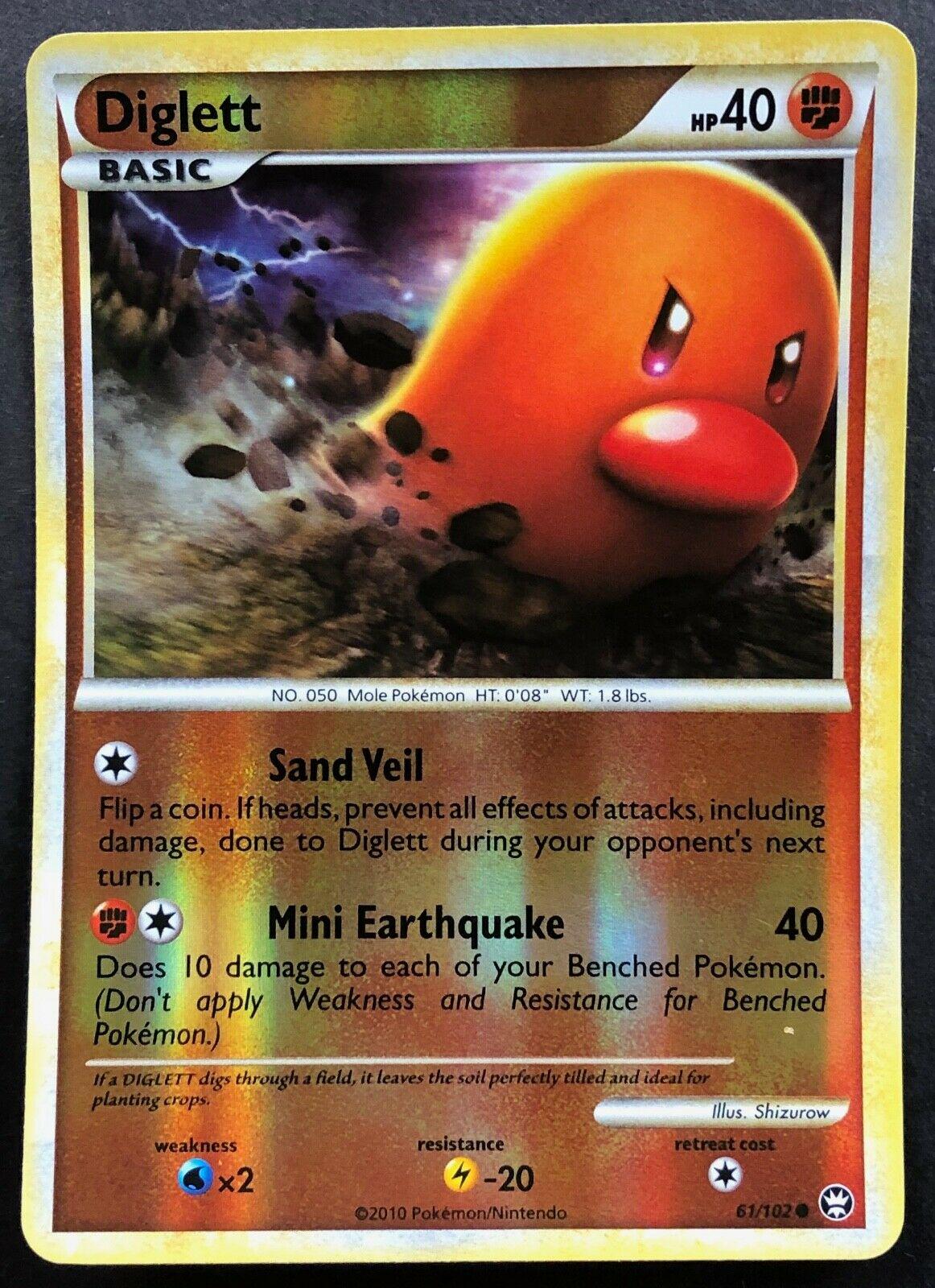 Diglett [Reverse Holo] #61