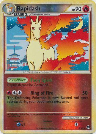 Rapidash [Reverse Holo] #8