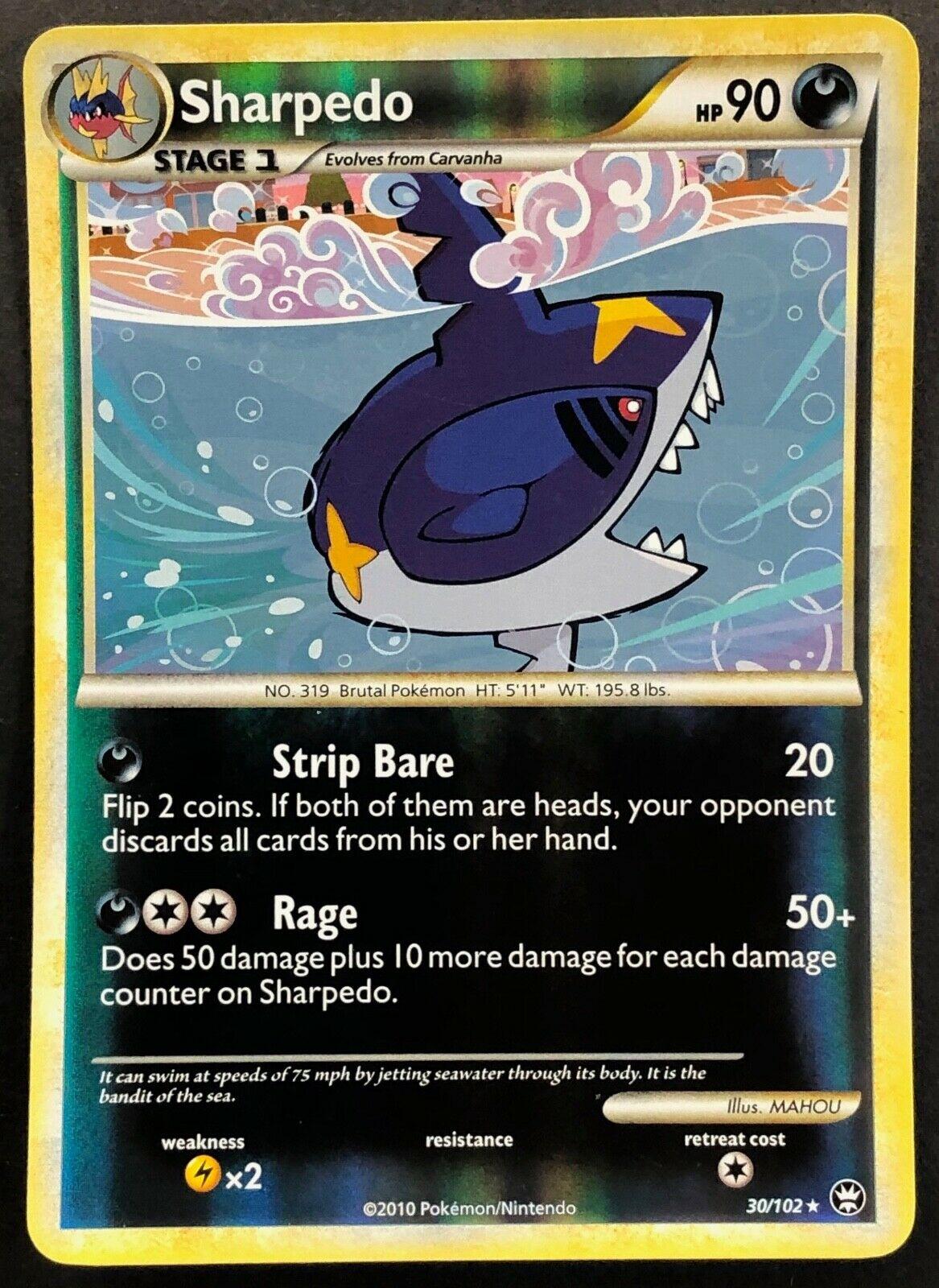 Sharpedo [Reverse Holo] #30