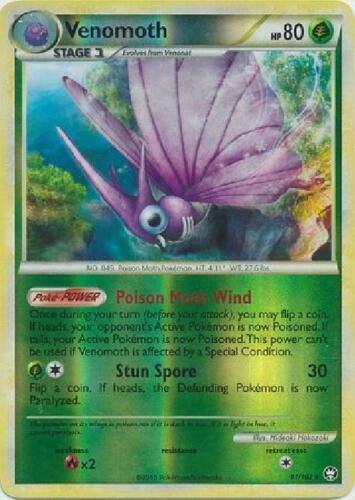 Venomoth [Reverse Holo] #11