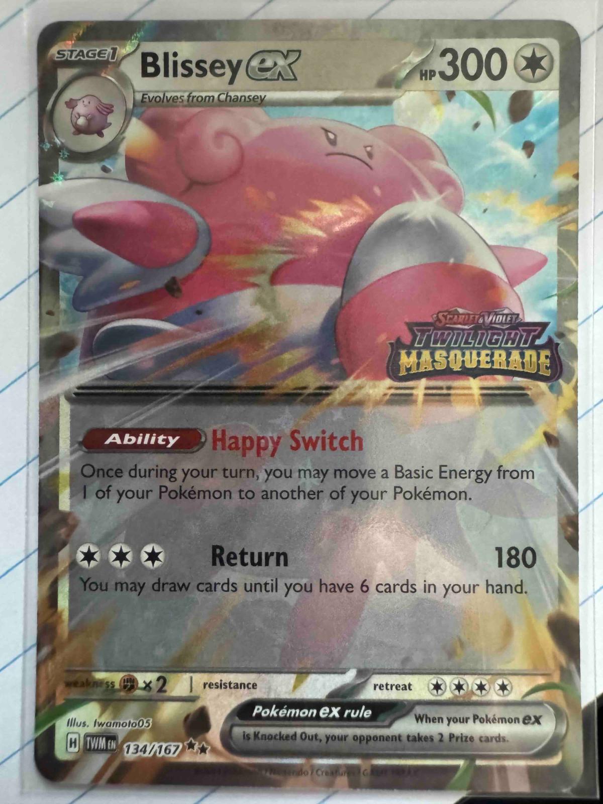 Blissey Ex [Stamped] #134