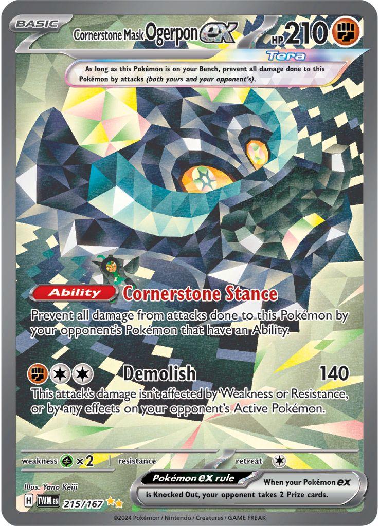 Cornerstone Mask Ogerpon ex #215