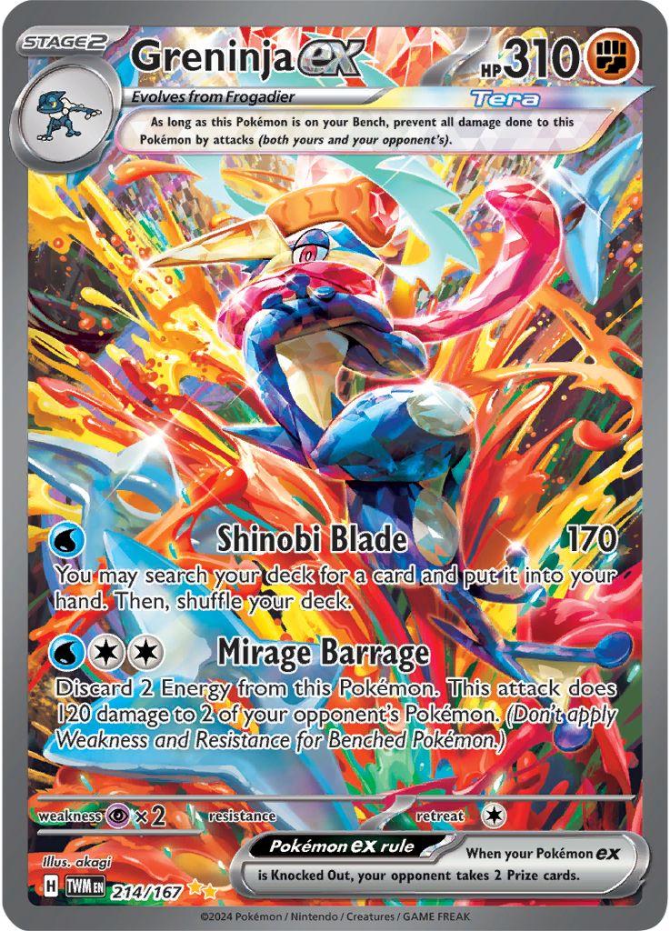 Greninja ex #214