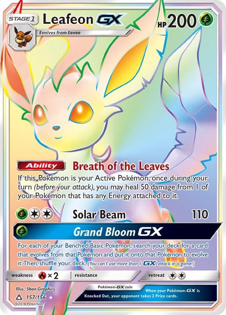 Leafeon GX #157