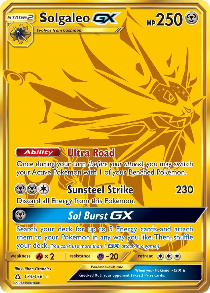 Solgaleo GX #173