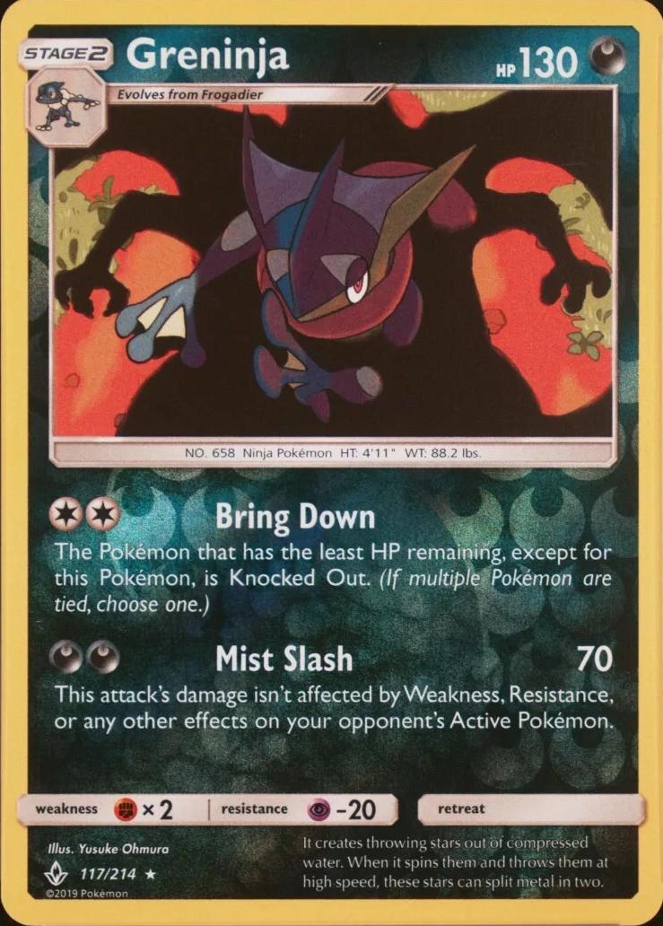 Greninja [Reverse Holo] #117
