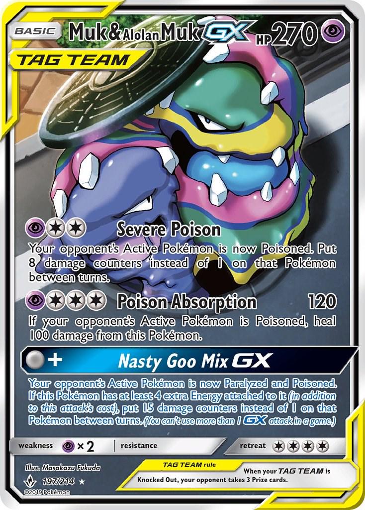 Muk & Alolan Muk GX #197