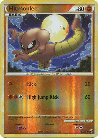 Hitmonlee [Reverse Holo] #52