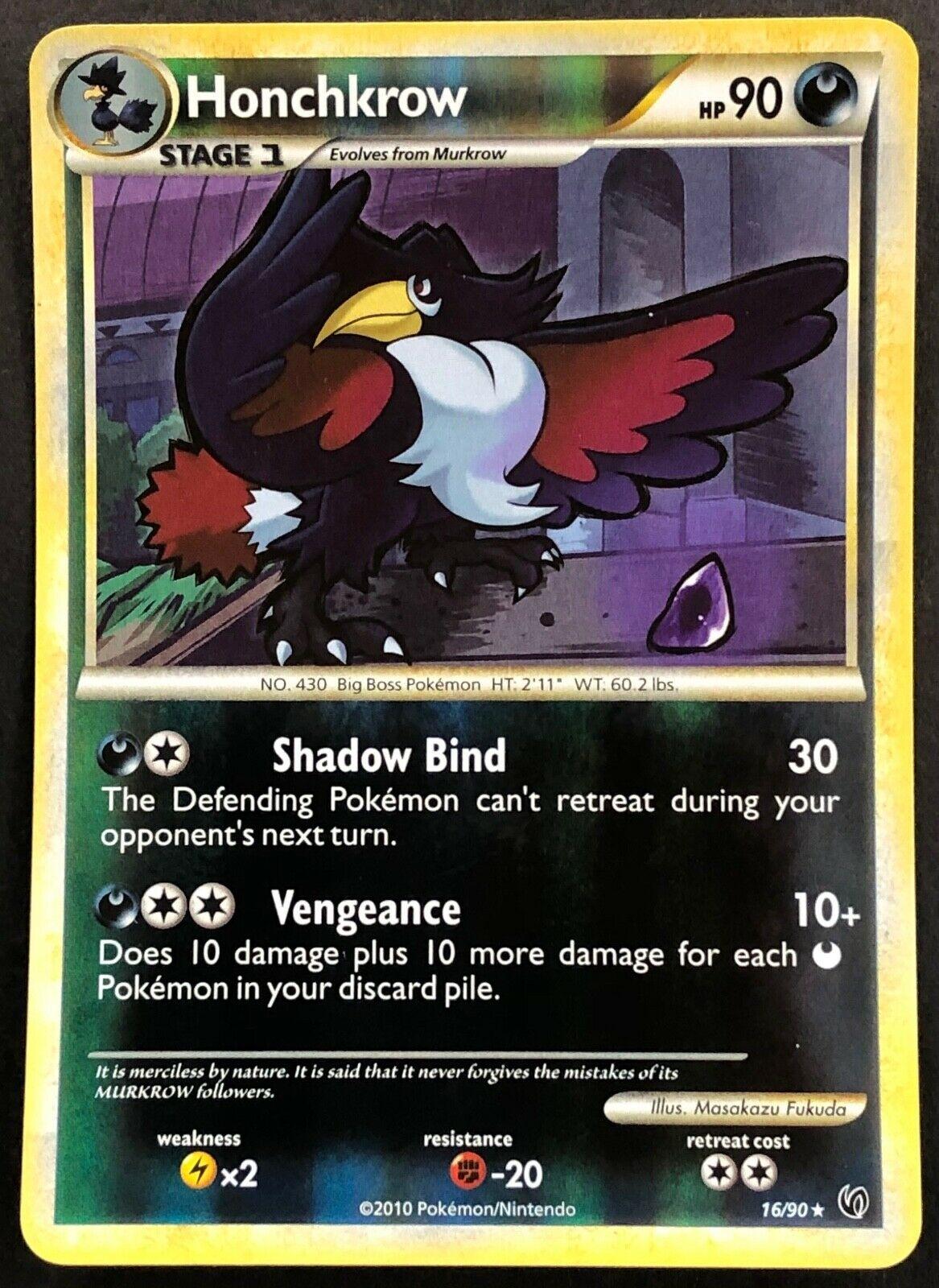Honchkrow [Reverse Holo] #16