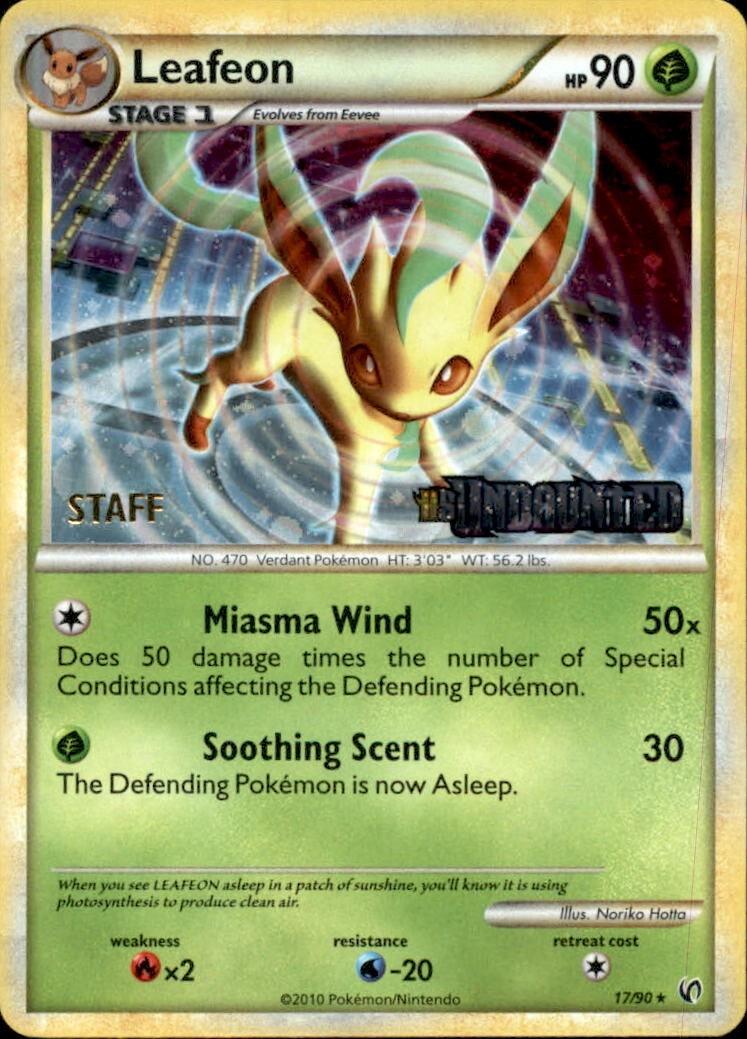 Leafeon [Prerelease Staff] #17