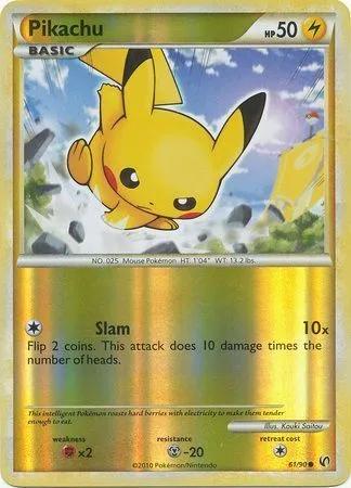 Pikachu [Reverse Holo] #61