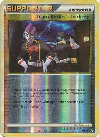 Team Rocket's Trickery [Reverse Holo] #78