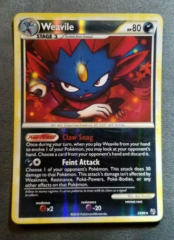 Weavile [Reverse Holo] #25