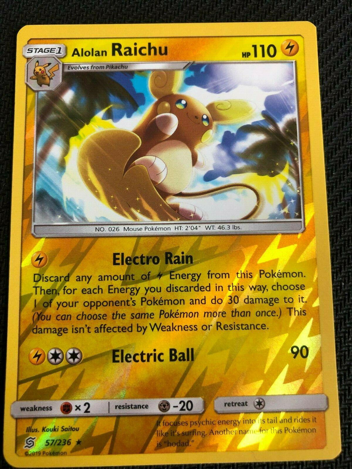 Alolan Raichu [Reverse Holo] #57