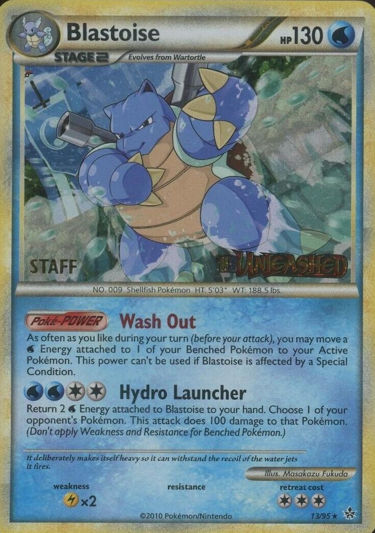 Blastoise [Prerelease Staff] #13
