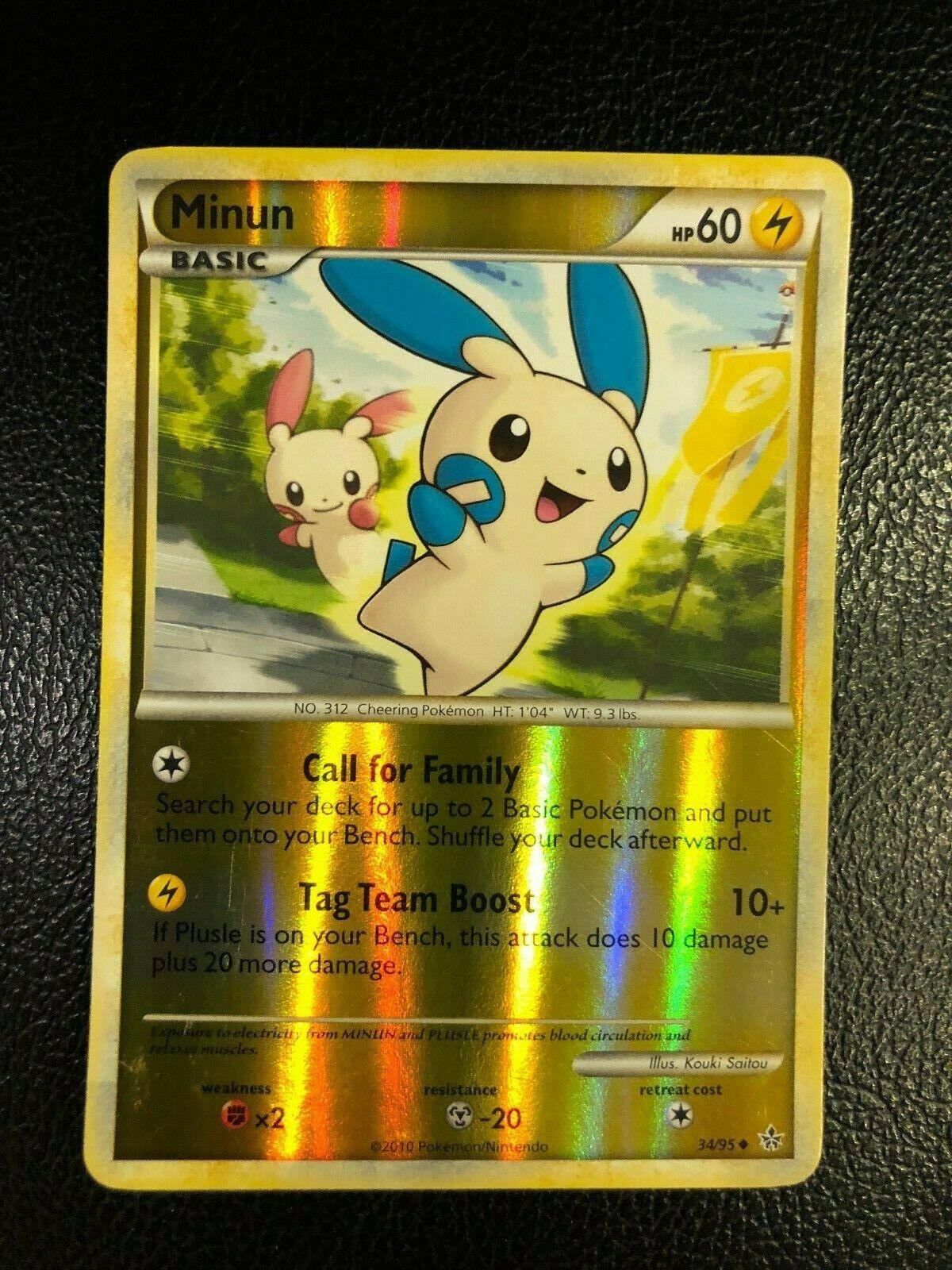 Minun [Reverse Holo] #34