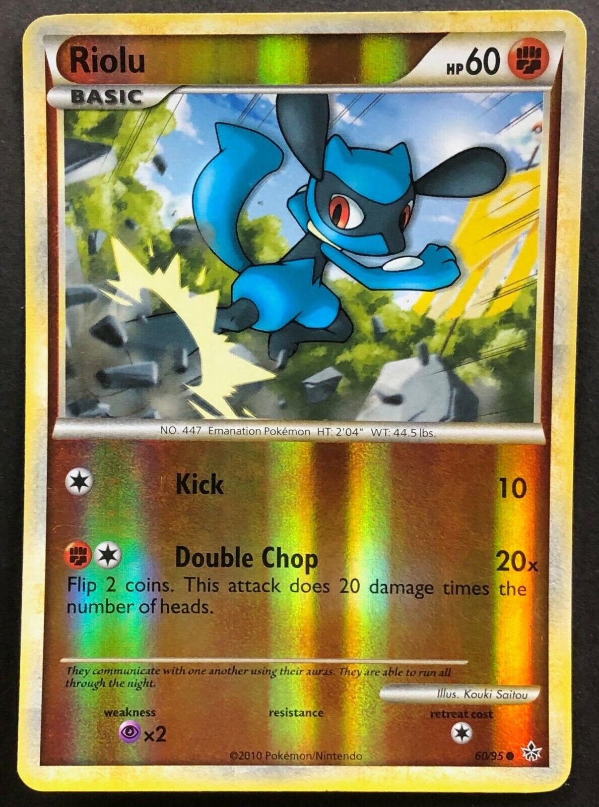 Riolu [Reverse Holo] #60