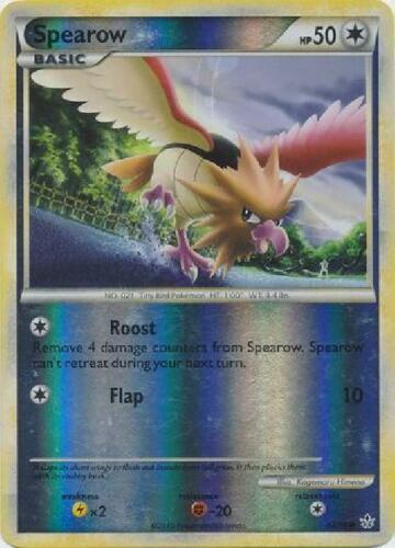 Spearow [Reverse Holo] #62