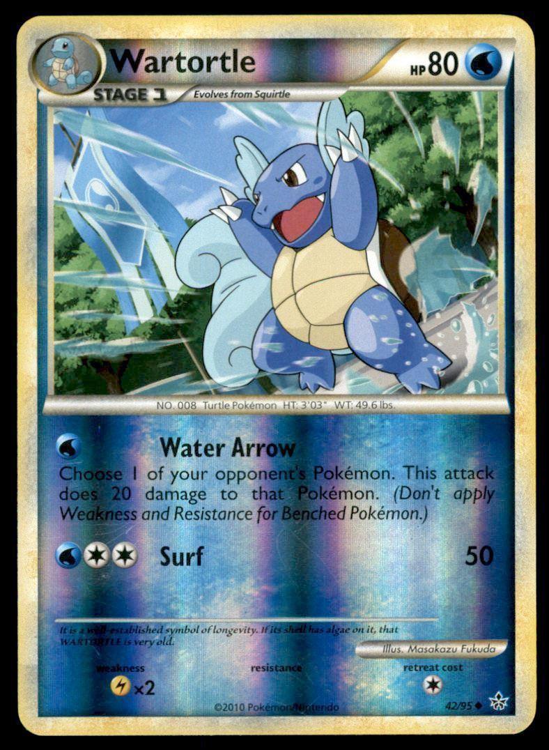 Wartortle [Reverse Holo] #42