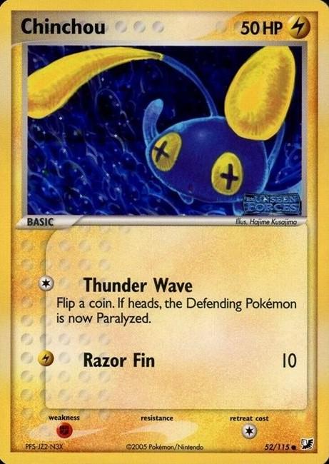 Chinchou [Reverse Holo] #52