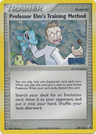 Professor Elm's Training Method [Reverse Holo] #89