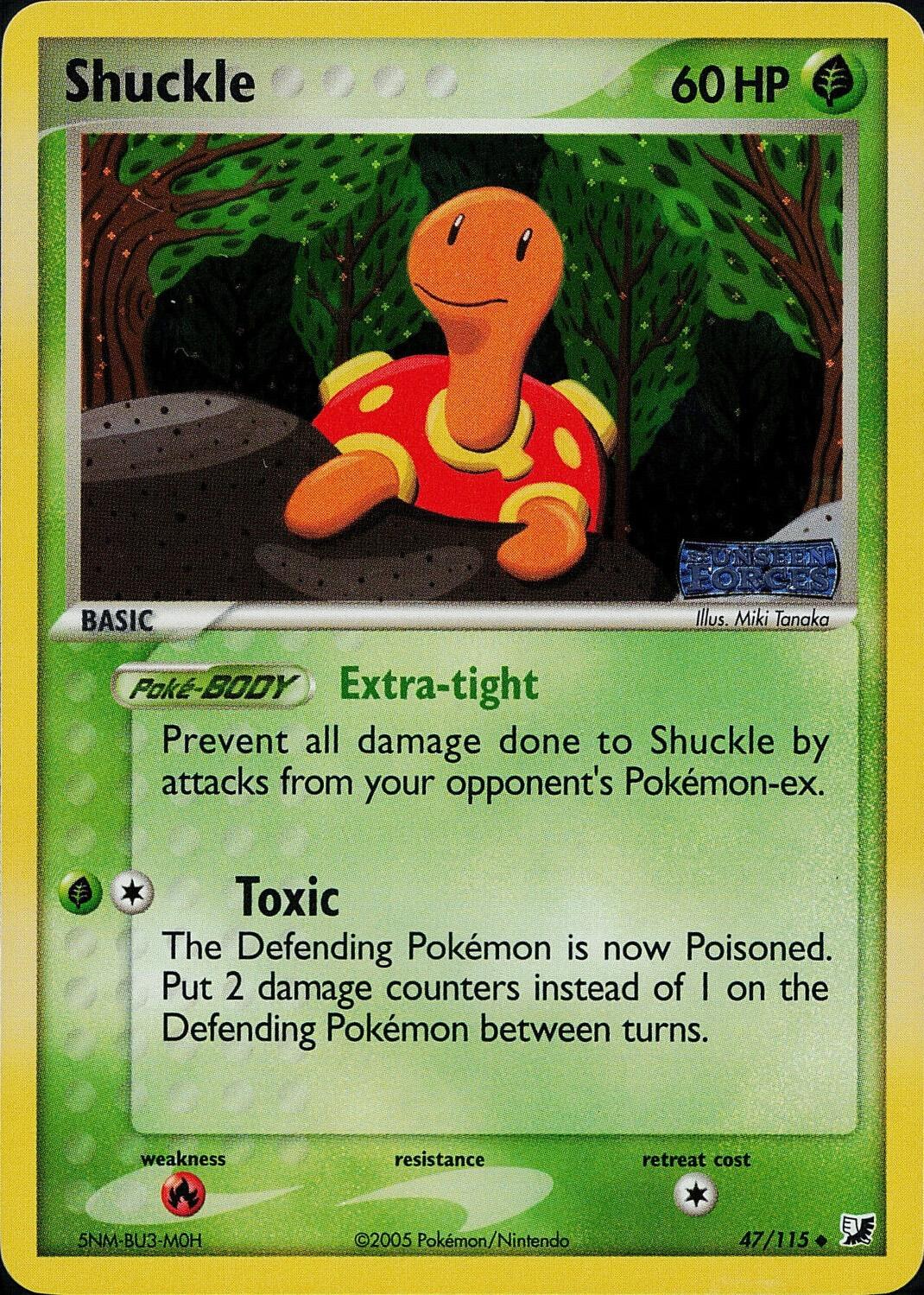 Shuckle [Reverse Holo] #47