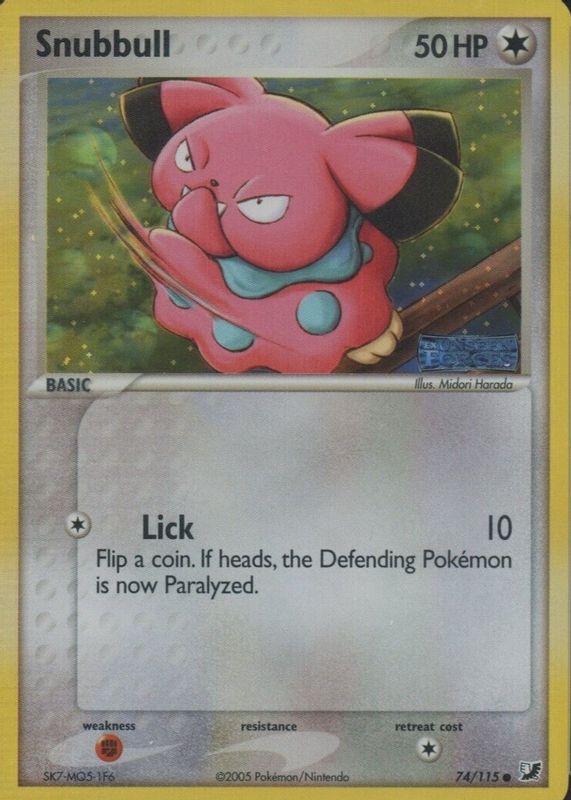 Snubbull [Reverse Holo] #74