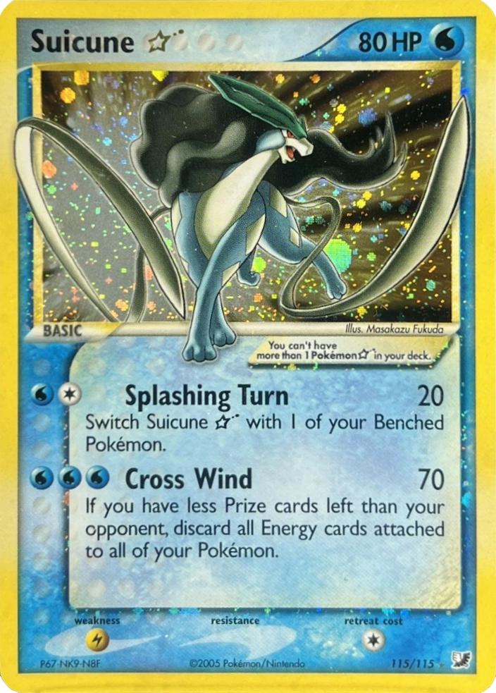 Suicune [Gold Star] #115